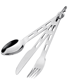 Glacier Stainless 3 Pc Ring Cutlery