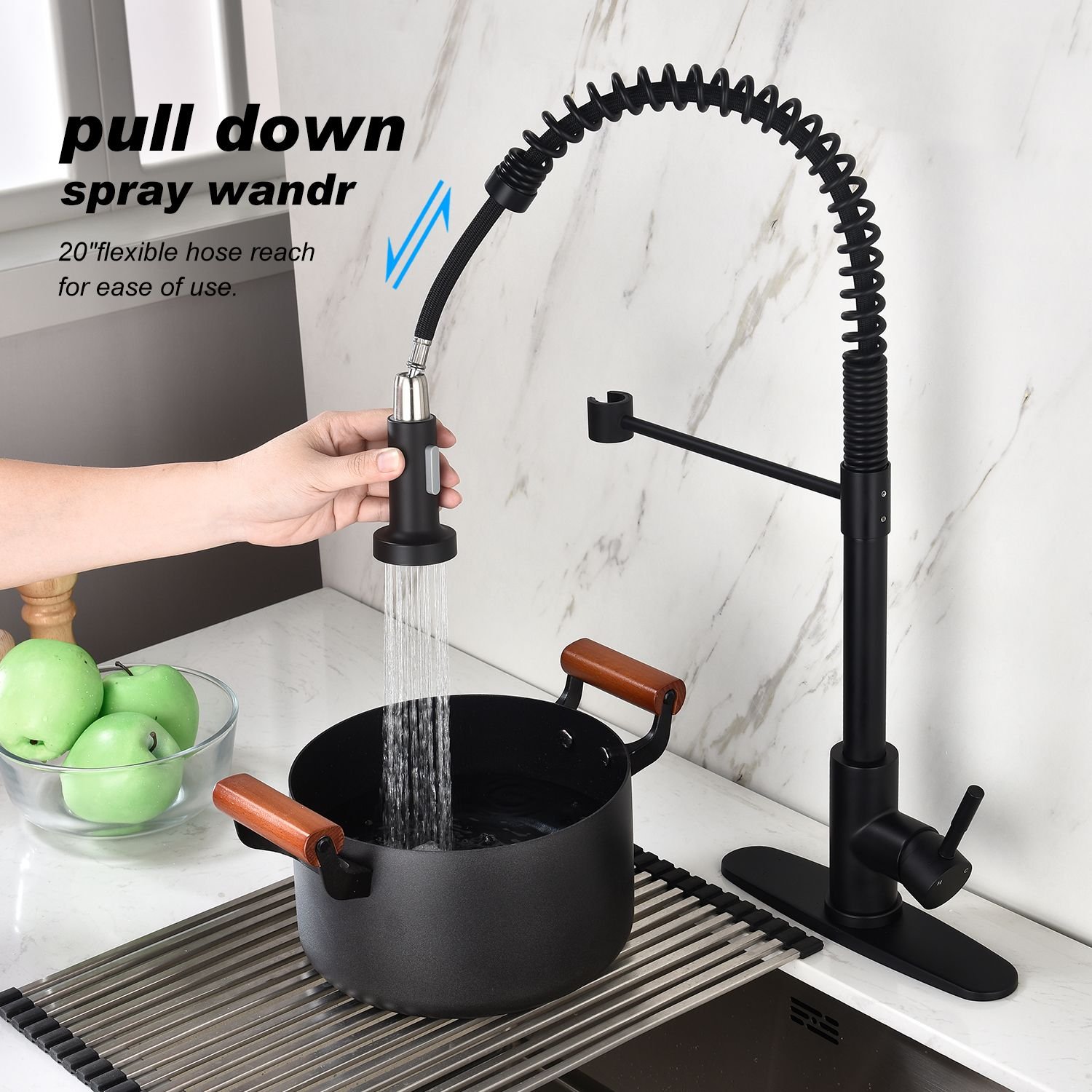 Kitchen Faucet with Pull Out Spraye-dk Kitchen Faucet with Pull Out Spraye-dk