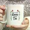 Let Your Dream Come True 11oz Ceramic Coffee Mug with Inspirational Quote White Motivational Gift for Boyfriend
