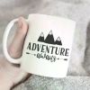 1pc Adventure Awaits, Adventure Awaits Gift, Adventure Awaits Mug, Graduation Gift, Camping Mug, Camping Life,