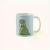 1pc Funny Chocolate Labrador Skeleton Dog Walking Halloween Coffee Mug, best Halloween gift for friends and
