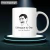 Colleague by Day, Hero by Deadline Mug | Hero Coffee Mug | Deadline Warrior | Office Hustle Gift | Funny Work Mug