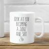 1pc Future Judge Mug, Look at You Becoming a Judge, Gifts for New Judges, Funny Gift for Judge, Coffee Cup Court