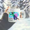 1pc Ceramic Soccer Theme Mug Goalkeeper Save Design Uncharged with Ceramic Liner for Beverages Tea Coffee