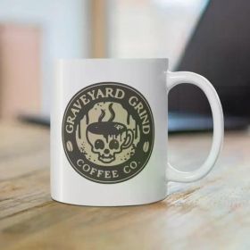 1pc 11oz Ceramic Coffee Mug for Your Daily Brew