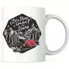Let'S Sleep Under the Stars Coffee Mug - Camping Adventure Mug - 11 Ounce Ceramic Mug - Premium Ceramic
