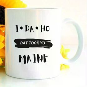 1pc funny Christmas, Halloween gift mug, funny mug, best gift for family, friends, elders, colleagues.
