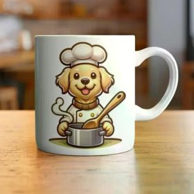 Golden Retriever Cooking Mug Best Gift for Dog Moms Perfect for Birthdays & Mothers Day Cute Golden Retriever
