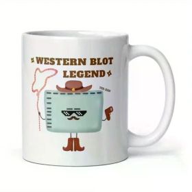 1pc Western Blot Legend Coffee Mug - Funny Biology Science Mug