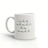 1pc all shall be well MUG, 11oz, gift ideas, friend coworker gift ideas, spiritual mugs wih quotes