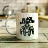 1pc Halloween Black Sabbath Horror Cat Mug, Funny Halloween Group Party Mug, 2024 Halloween Cat Mug, Cute