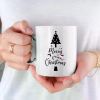 1pc Merry Christmas Mugs | Merry Christmas Mug | Secret Santa gift | Holiday Mug | Christmas Gift | Hot Chocolate