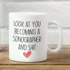1pc Funny Sonographer Mug, Sonographer Coffee Mug, Sonographer Mugs, Sonographer Presents, Christmas Gift for