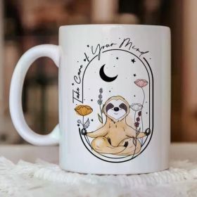 1pc Take Care of Your Mind Mug, Mental Health Gift, Positive Mental Health Gift, Mug For Woman, Small Gift, Stocking
