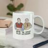 1pc Brooklyn 99 Mug, Hitchcock mug, Brooklyn 99 Merch Scully to My Hitchcock Magic mug Coffee Mug Christmas