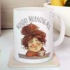 1pc Adorable Monday Blues Coffee Mug - 11oz Witty Cup for Brightening Monday Mornings, Perfect Coffee or Tea Mug