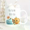 1pc You're My Best-tea Mug | Best Friend Mug Gift | Gift For Best Friend | Gift For Best-tea