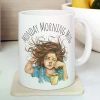 1pc Adorable 11oz Monday Blues Coffee Mug - Witty Morning Mood Cup for Coffee or Tea, Perfect Start to Your
