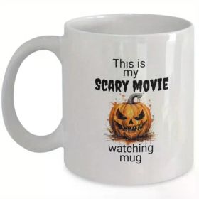 1pc This is my scary movie watching mug