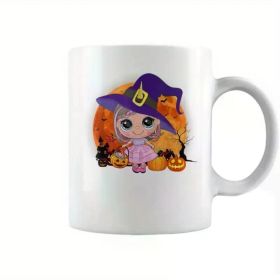 1pc Halloween funny witch coffee cup mug, best Halloween gift for friends and family.