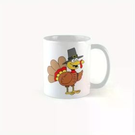1pc A rooster wearing a hat | Halloween Coffee Mug, best Halloween gift for friends and family.