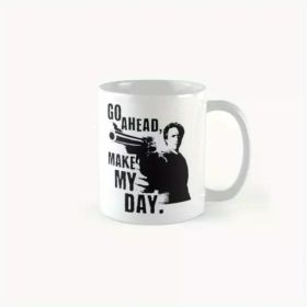 1pc GO AHEAD, MAKE MY DAY. | Halloween Coffee Mug, best Halloween gift for friends and family.