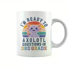 1pc funny coffee cup mug, "I'M READY TO" best gift for daughter, friend.