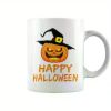 1pc Halloween funny coffee cup mug, best Halloween gift for friends and family.