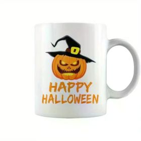 1pc Halloween funny coffee cup mug, best Halloween gift for friends and family.
