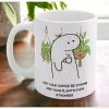 1pc Plant Mug - Plant Mug Wrap - Plantaholic Plants - Positive Coffee Mug