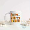 1pc So Very Thankful Coffee Mug - Fall Coffee Mug - Thanksgiving Mug - Holiday Coffee Mug - Gift For The