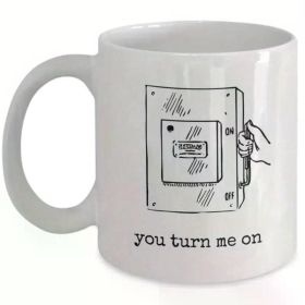 1pc Funny Flirty Mug - Valentines Day Mug - Electrician Valentine - Electrician Gifts - Anniversary Coffee Mugs -