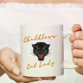 11 oz, Funny Ceramic mug - 'Childless Cat Lady ' Perfect Gift Coffee Cup room