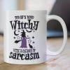 1pc Halloween 11oz Ceramic Coffee Mug for Your Daily Brew