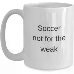 New Style Soccer Mug Multi-Purpose Coffee Cup for Sports Enthusiasts Gift Idea for Men Women Parents