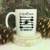 Football Mom Ceramic Coffee Mug | 11oz White with Black Arrow & Football Graphics | C-Handle for Comfortable Grip |