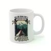 11oz White Ceramic Coffee Mug - 'This Job Thing is Sure Messing Up My Camping' Design with Double-Sided Print,
