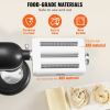 VEVOR Pasta Attachment for KitchenAid Stand Mixer, 3-IN-1 Stainless Steel Pasta Roller Cutter Set Including Pasta Sheet Roller