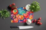 NEW Colorful Apples Glass Cutting Board Decorative Tempered Glass Kitchen Cutting and Serving Board Large Size Chopping Board