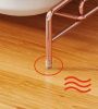 2-layer rose gold storage rack kitchen storage, exquisite storage, efficient storage, fashion choice