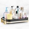 Dish Drying Rack for Kitchen Counter,Dish Drainers with Utensil Holder, Cups Holder,Extra Drying Mat,Black