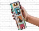 Lots of Bernese Mountain Dog Stainless Steel Skinny Tumbler Vacuum Double Walled Reusable Insulated Tumbler Travel Cup for Coffee Cocktails Gift with