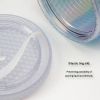 The glass with a lid, the plastic snail cup and straw Brook wall with the lid, the lid is leaked, no BPA, insulating glass, lid and straw, cold glass