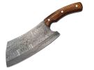 CARLIN | Damascus Cleaver | Razor Sharp | Comfortable Ergonomic Handle