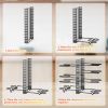 Pot and pan organizer, Pot Lid Holders & Pan Rack, Multiple DIY methods 8 tier pot racks