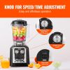 VEVOR Professional Blender, Commercial Countertop Blenders, 68 oz Jar Blender Combo, Stainless Steel 3 Functions Blender, for Frozen Drinks, Shakes