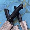 Charcoal | 3-Pcs Knife Set | Clad Copper Damascus Blade | Faneema Cutlery