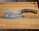 CARLIN | Damascus Cleaver | Razor Sharp | Comfortable Ergonomic Handle