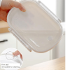 Microwaveable Lunch Box Divided Fruit Box Pupils Portable Lunch Box Fresh-keeping Box