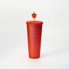 Full inlaid glass. Mattly black inlaid glass with a lid and straw. Repeatable double -wall insulation travel glass. Plastic acrylic soft color glass